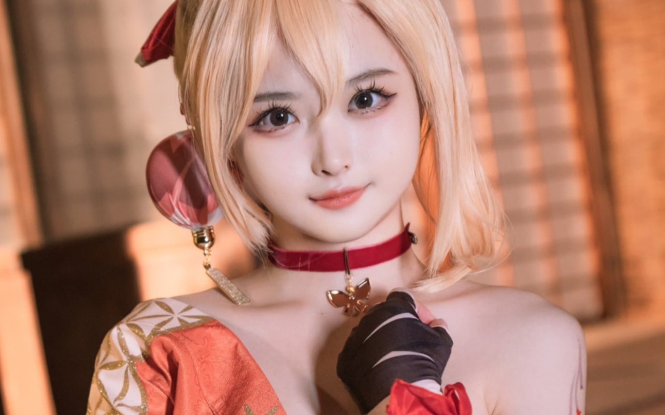 白莉爱吃巧克力精选 Cosplay写真图片 6