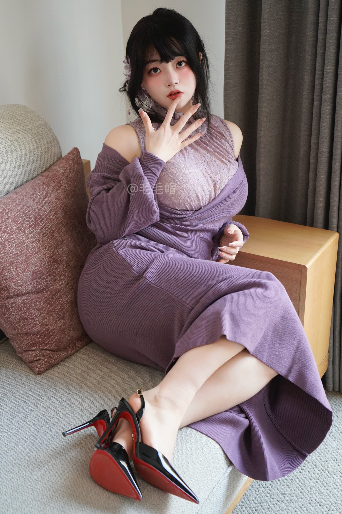 一只毛毛帽 Cosplay精选写真图片 3
