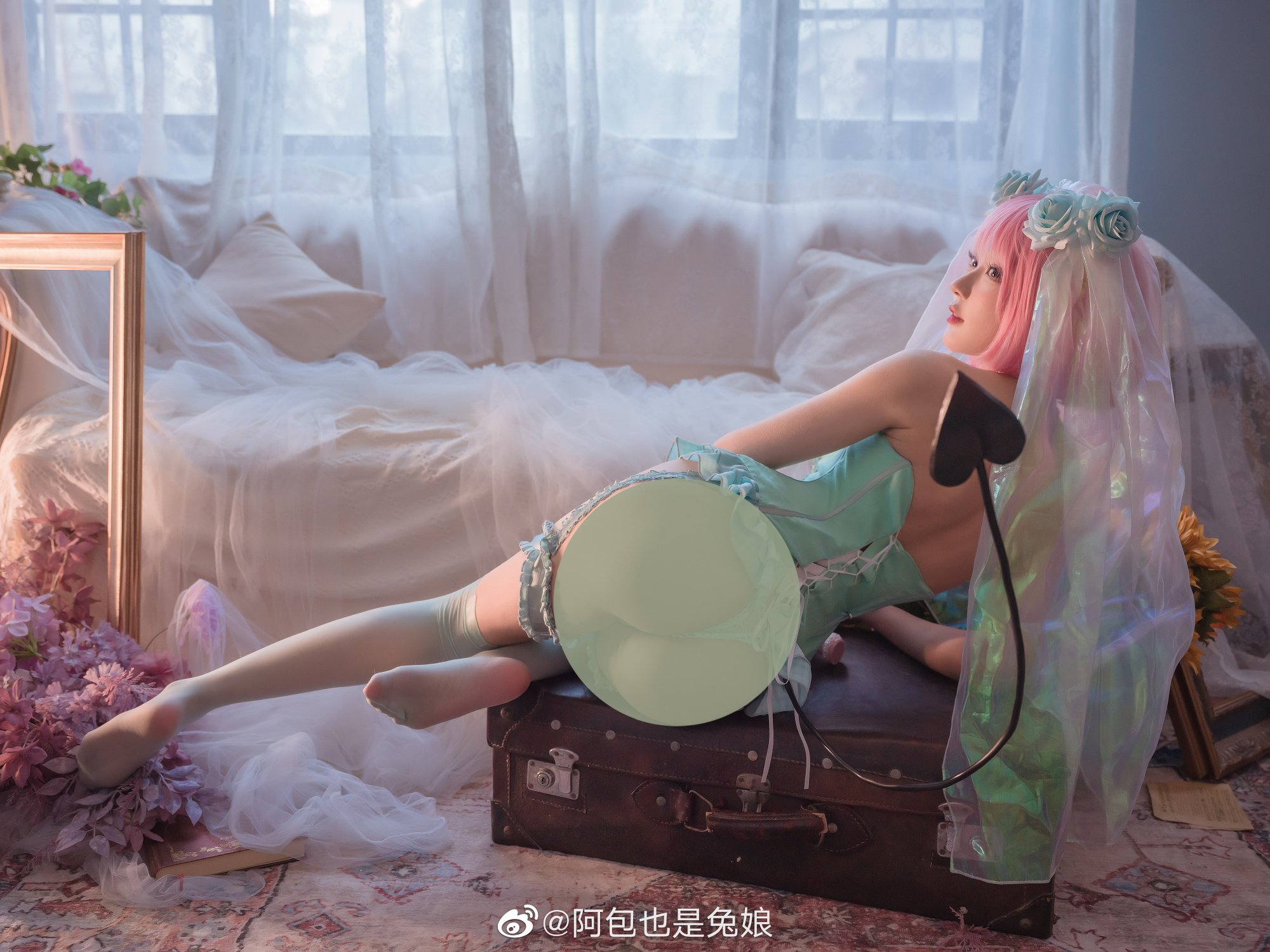 阿包也是兔娘 Cosplay写真图片 3